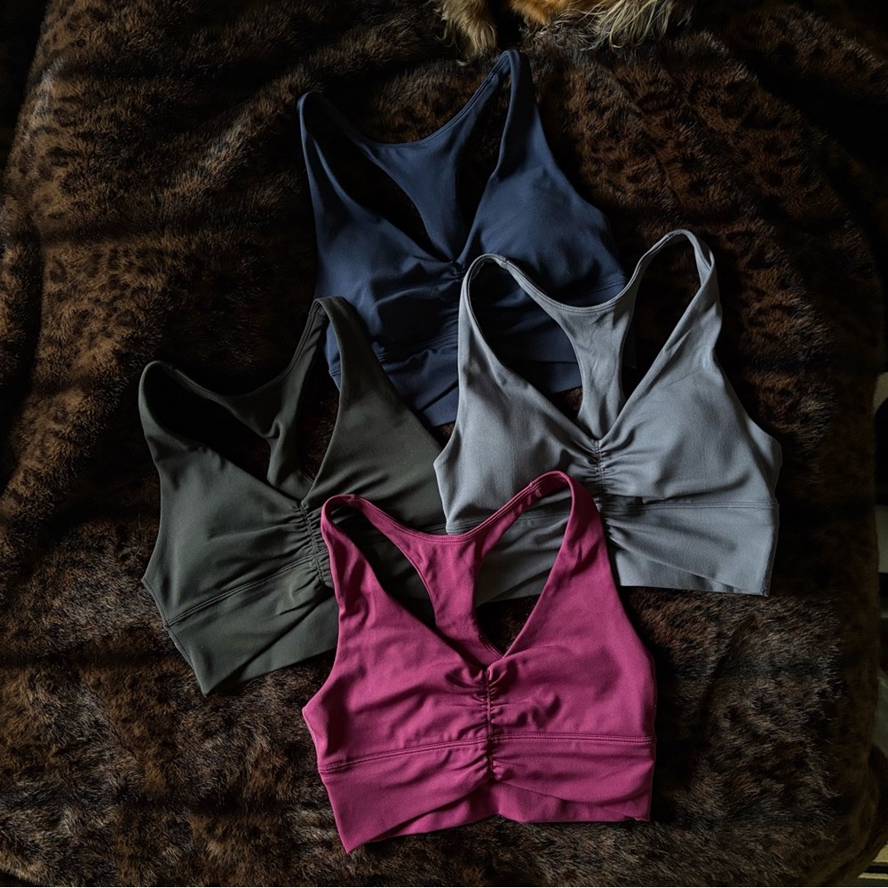 PARAGON Ruched Sports Bra Bundle